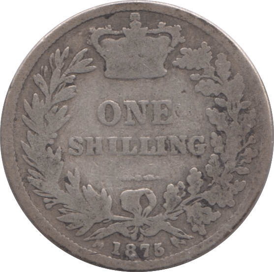 1875 SHILLING ( NF ) DIE 62 - Shilling - Cambridgeshire Coins