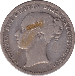 1875 SHILLING ( NF ) DIE 71 - SHILLING - Cambridgeshire Coins