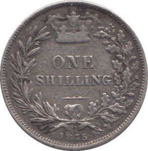 1875 SHILLING ( VF ) - SHILLING - Cambridgeshire Coins