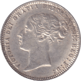 1875 SIXPENCE ( EF ) - SIXPENCE - Cambridgeshire Coins