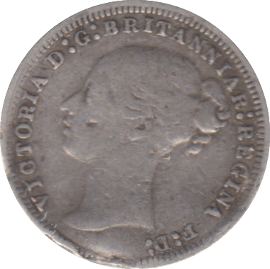 1875 THREEPENCE ( FAIR ) - THREEPENCE - Cambridgeshire Coins