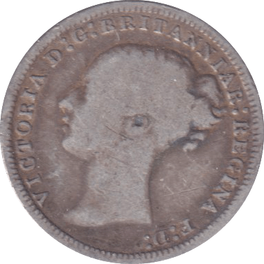 1875 THREEPENCE ( FINE ) - THREEPENCE - Cambridgeshire Coins
