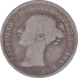 1875 THREEPENCE ( FINE ) - THREEPENCE - Cambridgeshire Coins