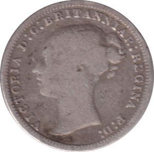 1875 THREEPENCE ( FINE ) - THREEPENCE - Cambridgeshire Coins