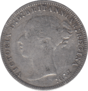 1875 THREEPENCE ( FINE ) - THREEPENCE - Cambridgeshire Coins