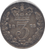 1875 THREEPENCE ( GF ) - THREEPENCE - Cambridgeshire Coins