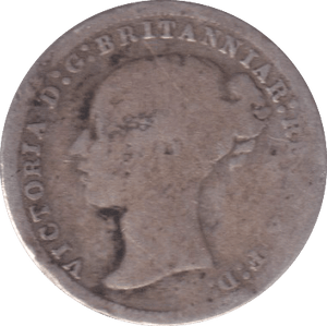 1875 THREEPENCE ( NF ) - THREEPENCE - Cambridgeshire Coins