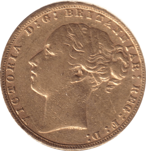 1876 (2) GOLD SOVEREIGN ( GVF ) - SOVEREIGN - Cambridgeshire Coins