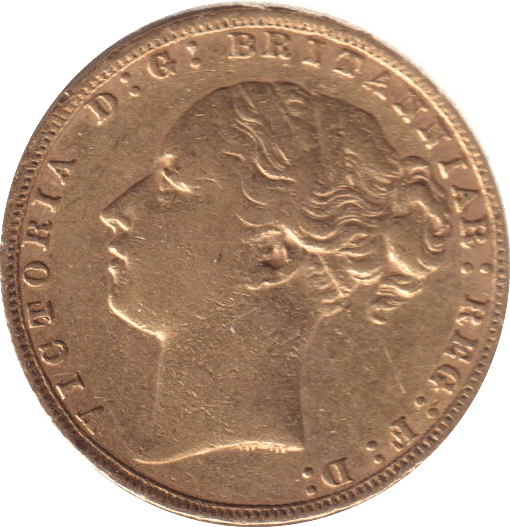 1876 (2) GOLD SOVEREIGN ( GVF ) - SOVEREIGN - Cambridgeshire Coins