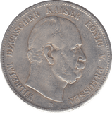 1876 5 MARKS PRUSSIA - WORLD COINS - Cambridgeshire Coins
