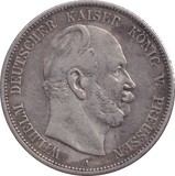 1876 FIVE MARK BERLIN A - SILVER WORLD COINS - Cambridgeshire Coins