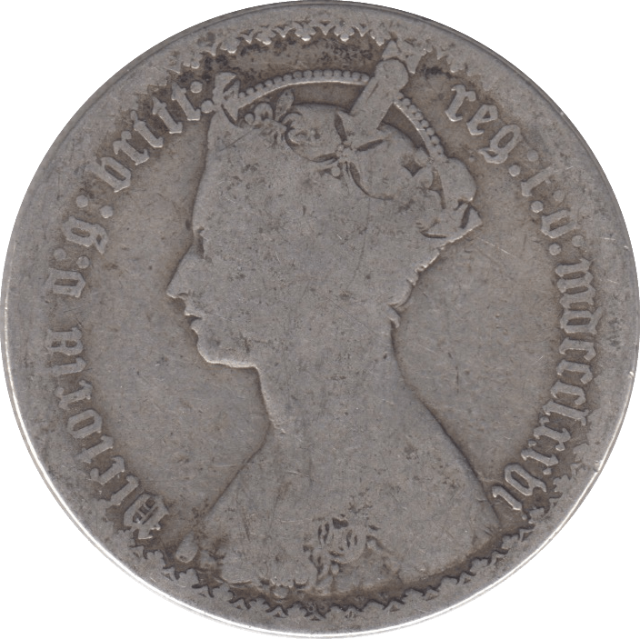 1876 FLORIN ( NF ) DIE 35 - FLORIN - Cambridgeshire Coins