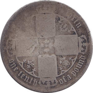 1876 FLORIN ( NF ) - FLORIN - Cambridgeshire Coins