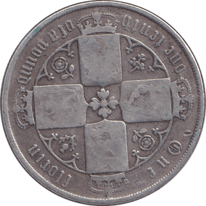 1876 FLORIN ( NF ) - FLORIN - Cambridgeshire Coins