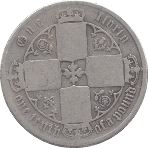 1876 FLORIN ( NF ) - FLORIN - Cambridgeshire Coins