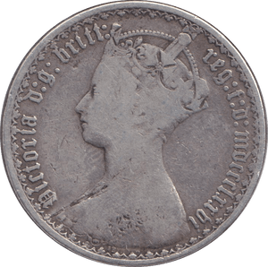 1876 FLORIN ( NF ) - FLORIN - Cambridgeshire Coins