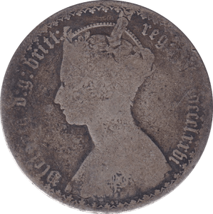 1876 FLORIN ( NF ) - FLORIN - Cambridgeshire Coins