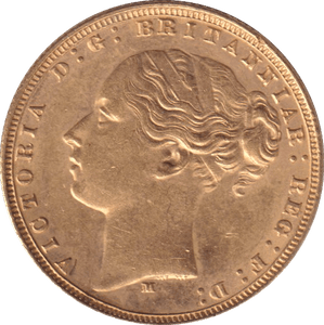 1876 GOLD SOVEREIGN ( AUNC ) MELBOURNE MINT - SOVEREIGN - Cambridgeshire Coins