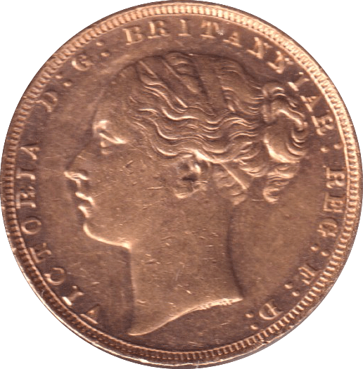 1876 GOLD SOVEREIGN ( AUNC ) - SOVEREIGN - Cambridgeshire Coins