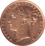 1876 GOLD SOVEREIGN ( AUNC ) - SOVEREIGN - Cambridgeshire Coins