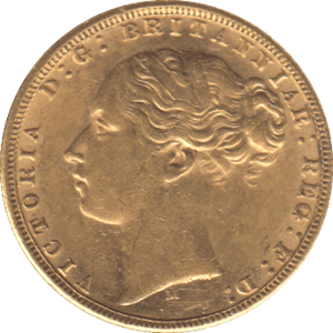 1876 GOLD SOVEREIGN ( AUNC ) - SOVEREIGN - Cambridgeshire Coins
