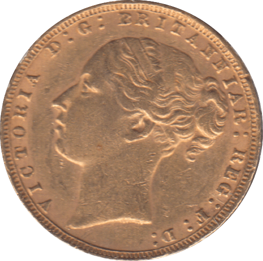 1876 GOLD SOVEREIGN ( AUNC ) - SOVEREIGN - Cambridgeshire Coins