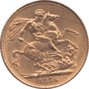 1876 GOLD SOVEREIGN ( AUNC ) SYDNEY MINT - SOVEREIGN - Cambridgeshire Coins