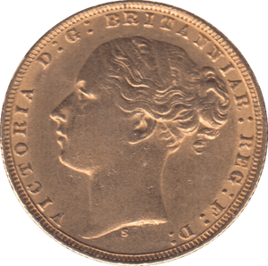 1876 GOLD SOVEREIGN ( AUNC ) SYDNEY MINT - SOVEREIGN - Cambridgeshire Coins