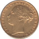 1876 GOLD SOVEREIGN ( EF ) MELBOURNE MINT - SOVEREIGN - Cambridgeshire Coins