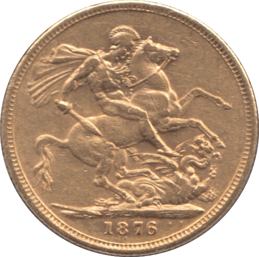 1876 GOLD SOVEREIGN ( EF ) MELBOURNE MINT - SOVEREIGN - Cambridgeshire Coins