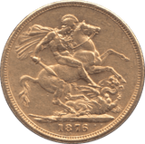 1876 GOLD SOVEREIGN ( EF ) MELBOURNE MINT - SOVEREIGN - Cambridgeshire Coins