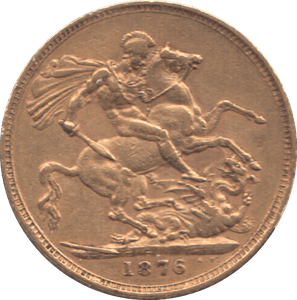 1876 GOLD SOVEREIGN ( EF ) - SOVEREIGN - Cambridgeshire Coins