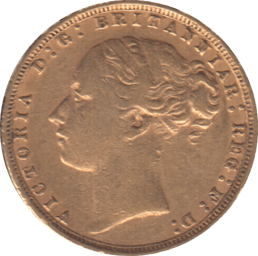 1876 GOLD SOVEREIGN ( EF ) - SOVEREIGN - Cambridgeshire Coins