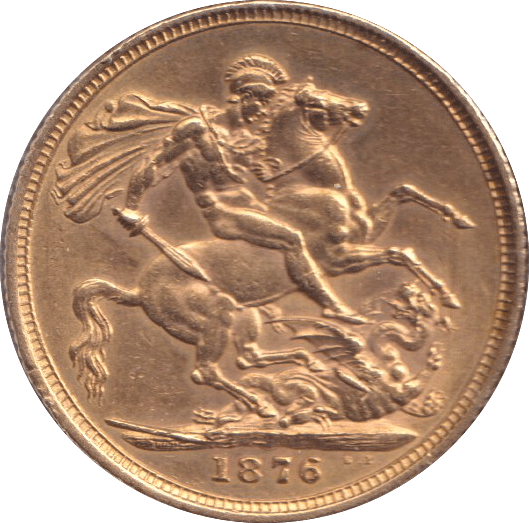 1876 GOLD SOVEREIGN ( EF ) SYDNEY MNT - SOVEREIGN - Cambridgeshire Coins
