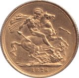 1876 GOLD SOVEREIGN ( EF ) SYDNEY MNT - SOVEREIGN - Cambridgeshire Coins