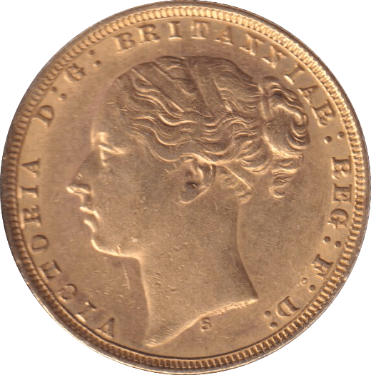 1876 GOLD SOVEREIGN ( EF ) SYDNEY MNT - SOVEREIGN - Cambridgeshire Coins