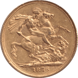 1876 GOLD SOVEREIGN ( GVF ) MELBOURNE MINT - SOVEREIGN - Cambridgeshire Coins