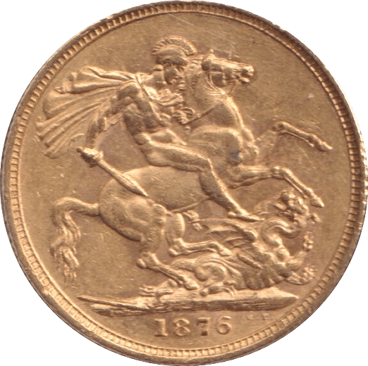 1876 GOLD SOVEREIGN ( GVF ) MELBOURNE MINT - SOVEREIGN - Cambridgeshire Coins