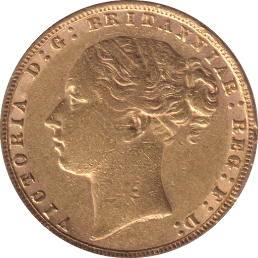 1876 GOLD SOVEREIGN ( GVF ) - SOVEREIGN - Cambridgeshire Coins