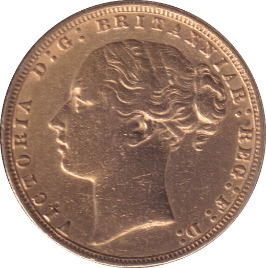1876 GOLD SOVEREIGN ( GVF ) - SOVEREIGN - Cambridgeshire Coins
