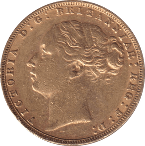 1876 GOLD SOVEREIGN ( GVF ) - SOVEREIGN - Cambridgeshire Coins