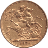 1876 GOLD SOVEREIGN ( VF ) - SOVEREIGN - Cambridgeshire Coins