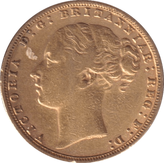 1876 GOLD SOVEREIGN ( VF ) - SOVEREIGN - Cambridgeshire Coins