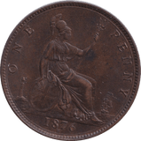 1876 H PENNY ( UNC ) - PENNY - Cambridgeshire Coins