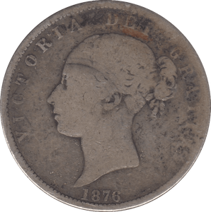 1876 HALFCROWN ( FAIR ) - HALFCROWN - Cambridgeshire Coins