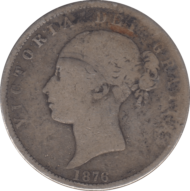 1876 HALFCROWN ( FAIR ) - HALFCROWN - Cambridgeshire Coins