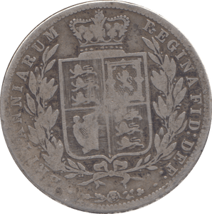 1876 HALFCROWN ( FINE ) - HALFCROWN - Cambridgeshire Coins