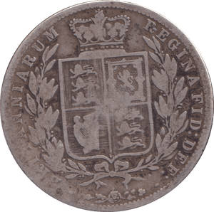 1876 HALFCROWN ( FINE ) - HALFCROWN - Cambridgeshire Coins