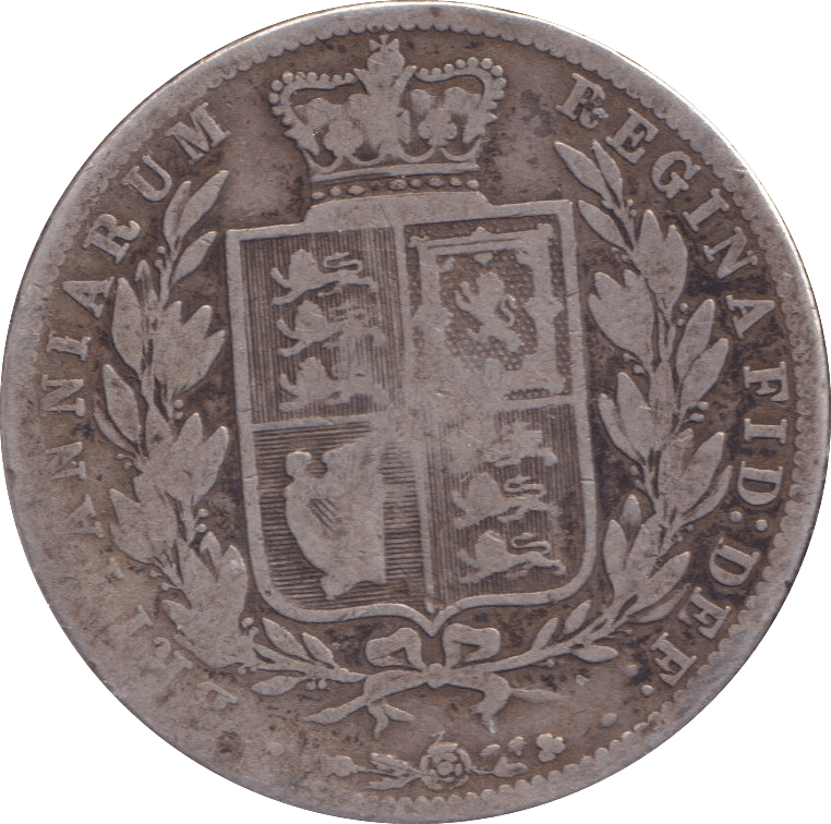 1876 HALFCROWN ( FINE ) - HALFCROWN - Cambridgeshire Coins