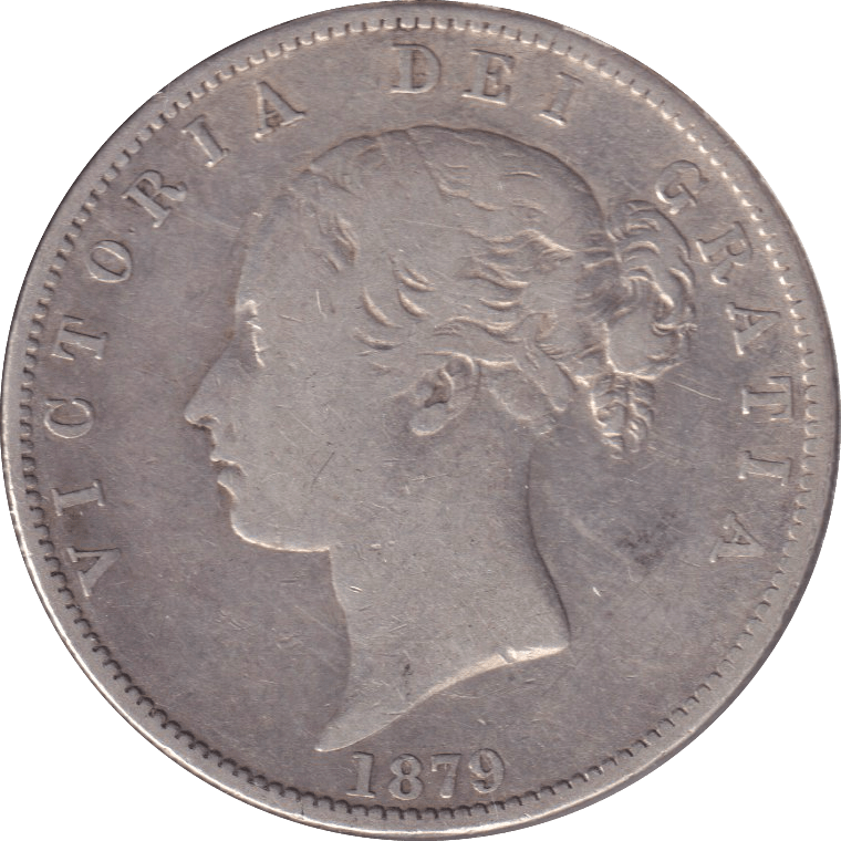 1876 HALFCROWN ( FINE ) - HALFCROWN - Cambridgeshire Coins